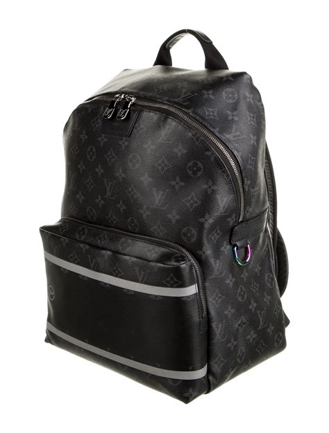 lv x fragment eclipse apollo backpack|Louis Vuitton Apollo Backpack Monogram Eclipse Gray/Black.